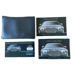 Chrysler 300 Log Book Service Manuel and Warranty Book with Case oem 2005